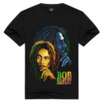 T-shirt été Bob Marley pour homme et femme.