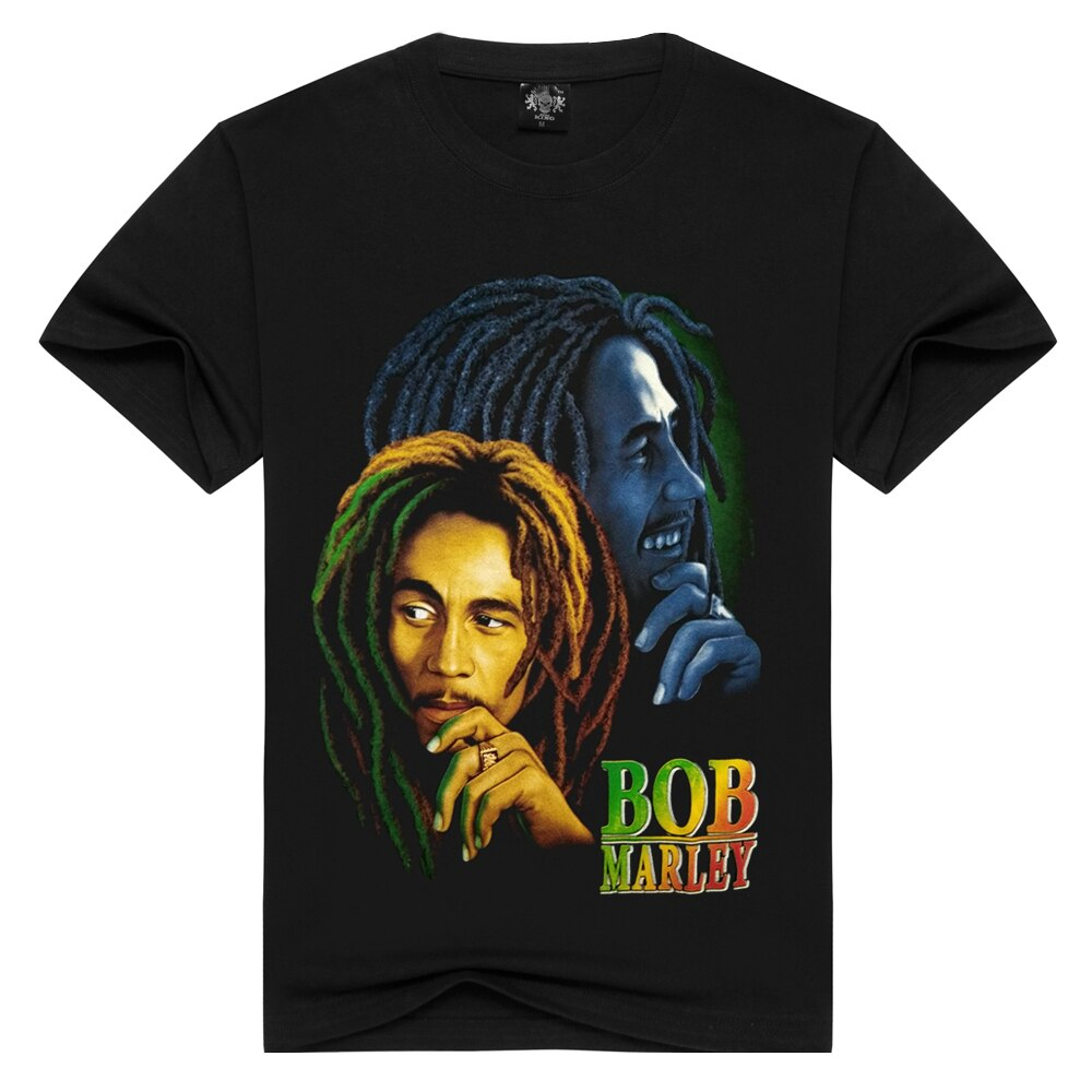 T-shirt été Bob Marley pour homme et femme.