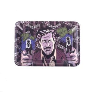 Plateau en métal à rouler Pablo Escobar