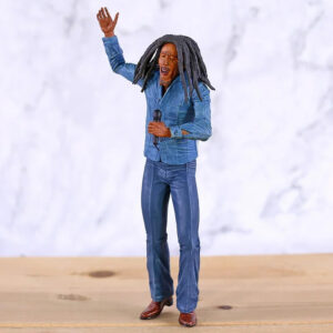 Figurine de collection Bob Marley en PVC.