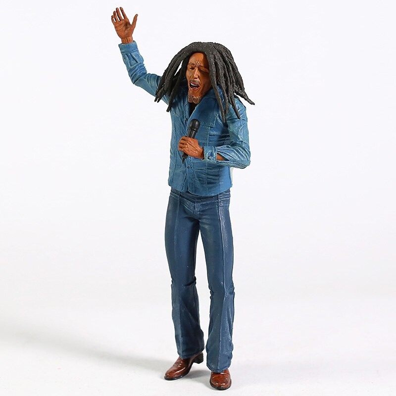 Figurine de collection Bob Marley en PVC.