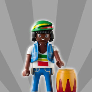 Figurine Bob Marley marque Playmobil.