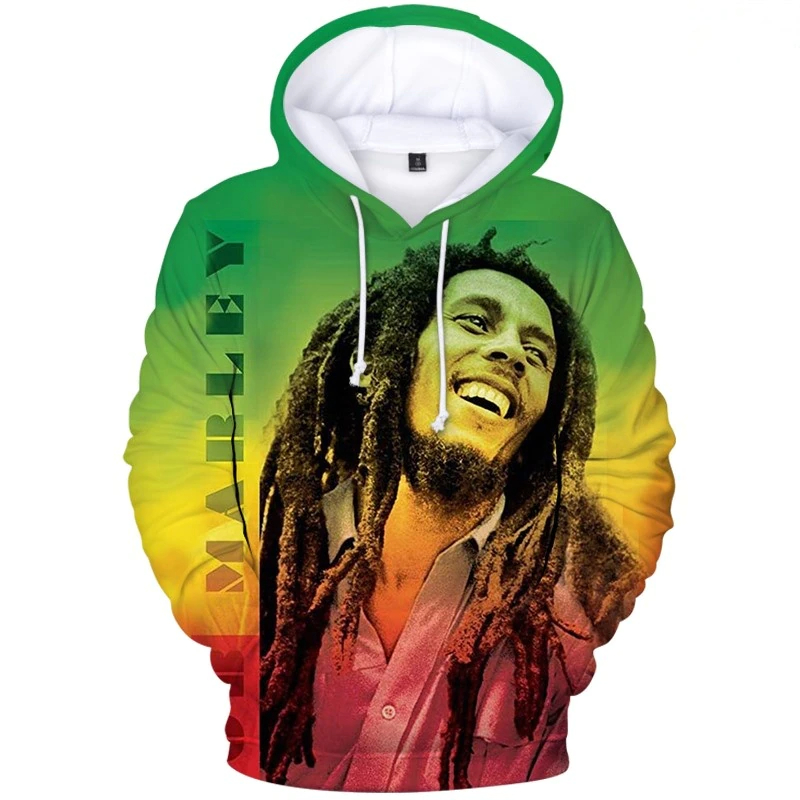 Sweat à capuche Bob Marley