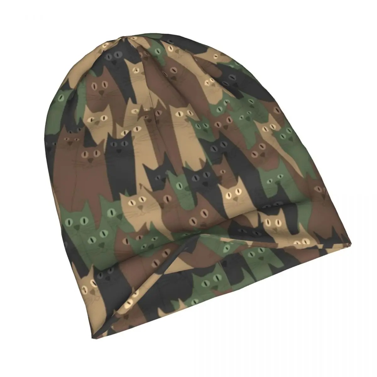 Bonnet Camouflage Élastique Thermique
