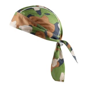 Casquette Bandana Style Militaire de côté et sur fond blanc